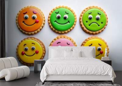 happy easter eggs Wall mural