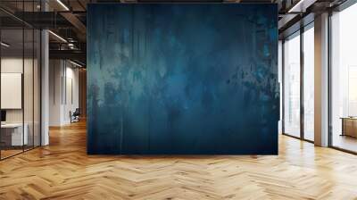 abstract blue modern elegant design Generative AI Wall mural