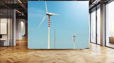 wind turbine power generators Wall mural