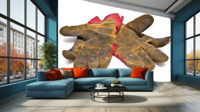 dirty gloves Wall mural