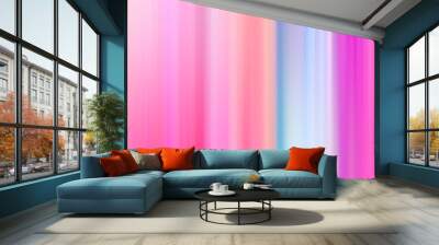 abstract background. pink shiny stripes. Wall mural