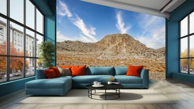 Folegandros island landscape in Greece Wall mural