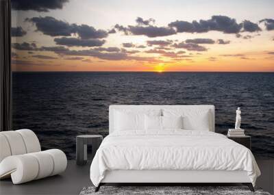 SUNSET AT SEA #620 Wall mural