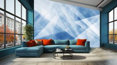 Abstract Blue Background Wall mural