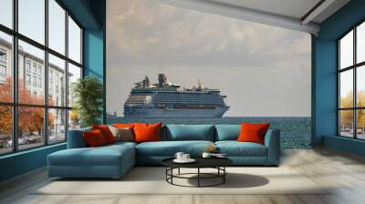 photo of adventure of the seas departing fort lauderdale fl Wall mural