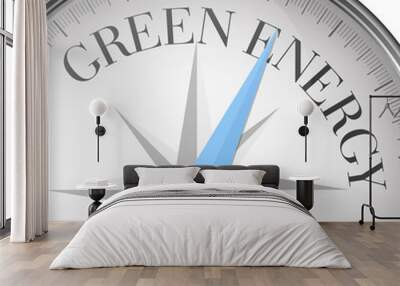 compass green energy Wall mural