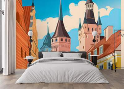 Tallinn, Estland Wall mural