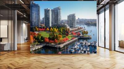 Vancouver - Downtown - Yaletown Wall mural