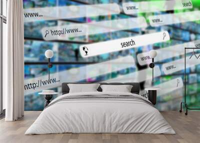 search Wall mural