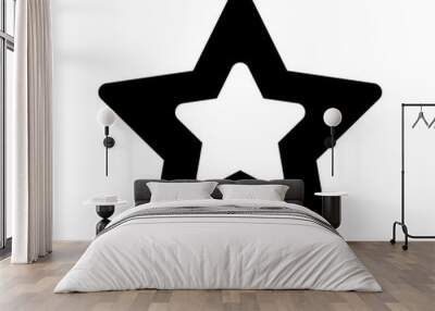 star icon Wall mural