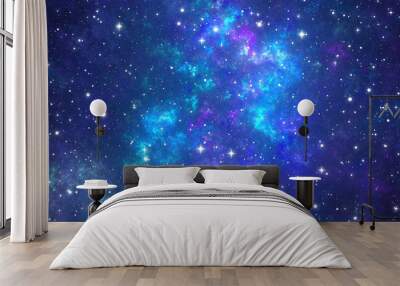 background with stars Wall mural