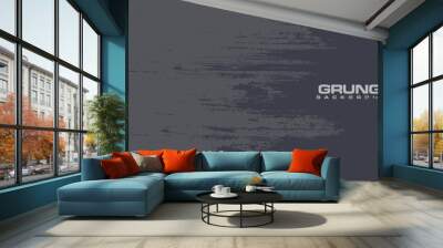 dark scratched template grungy background Wall mural