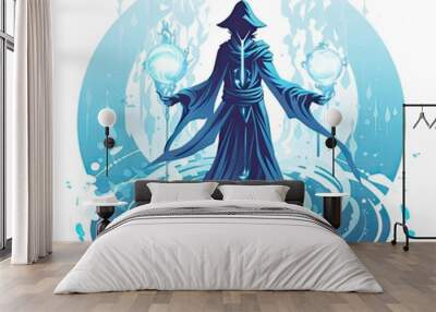 The Mystic's Embrace Wall mural