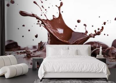 Chocolate Splash Wall mural