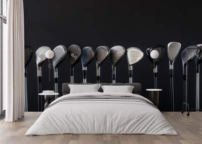 Golf Club Collection Wall mural