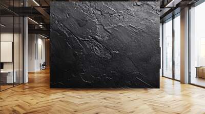 Dark Gray Textured Stone Background  Perfect for Design Projects Wall mural