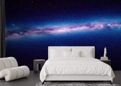 Galaxy with stars and space dust in the universe. Space nebula Wall mural