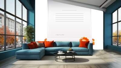 roll of paper Wall mural