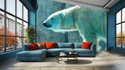 Ours polaire ours blanc Wall mural