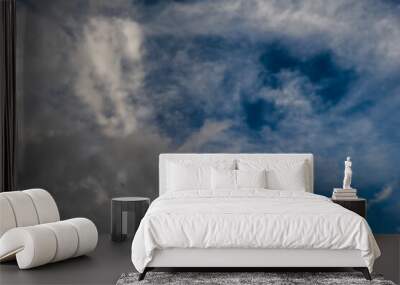 clouds in the sky Wall mural