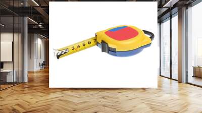 yellow measuring tape Wall mural