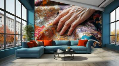 hand  Wall mural