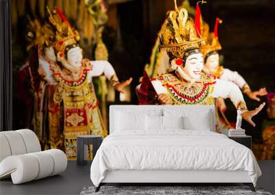 Balinese Night Show Wall mural