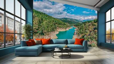 Dim Cay river near Alanya, Alanya Turkey Wall mural