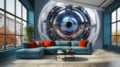 3d eye art Wall mural