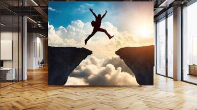 You can do it concept stock photo. Wall mural