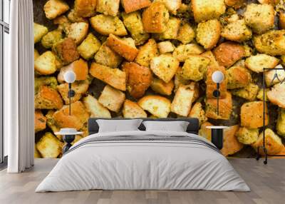 crouton Wall mural