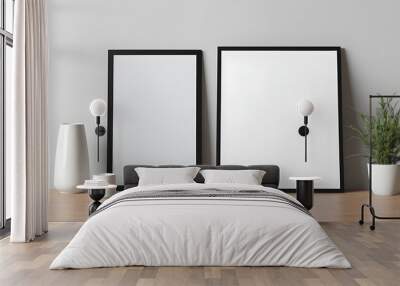 blank mockup photo  Wall mural