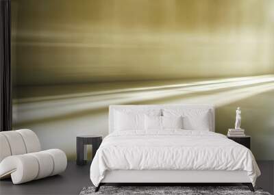 Abstract Beige Light Rays Background Wall mural