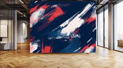 abstract sport grunge brush texture and pattern background Wall mural