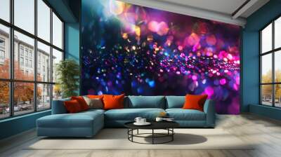 Dazzling Display of Shimmer and Shine abstract background Wall mural