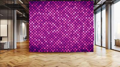 Abstract color squares background. Pixels and squares. Illustration. Wall mural