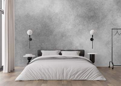 Steam Mist Fog and Dust Particles on old grunge black and white canvas, Luxurious white marble texture with clouds, Abstract monochrome background with random blurred grey grunge texture. Wall mural