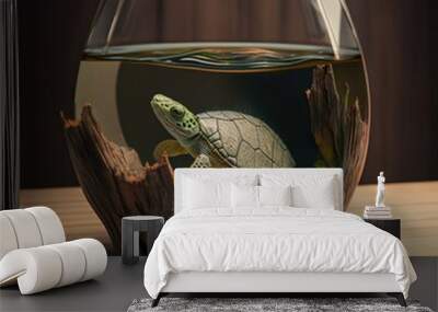 frog in a bowl Wall mural