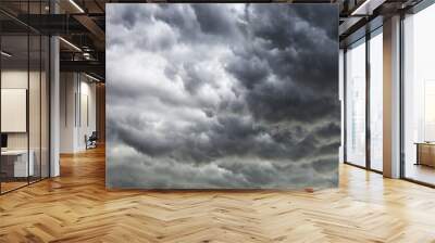 storm clouds lapse 2 Wall mural