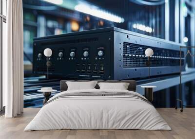 Solid-State Power Amp for Rack Mounting Wall mural