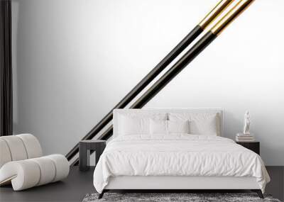 A pair of chopsticks with gold accents Wall mural