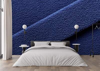 Blue Gradient Texture with Noise and Blurriness Wall mural