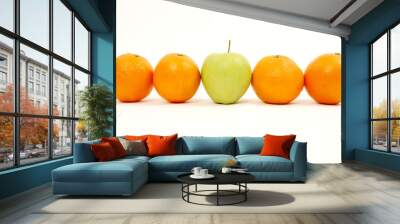 apple and oranges Wall mural