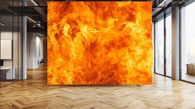 blaze fire flame texture background Wall mural