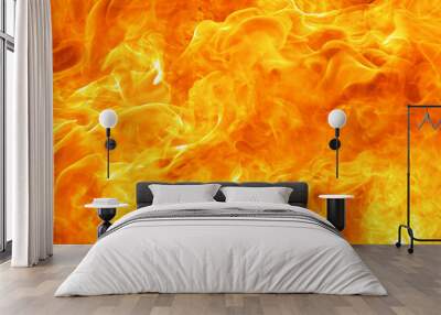 fire burst texture for banner background Wall mural