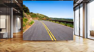 road in the mountains Wall mural