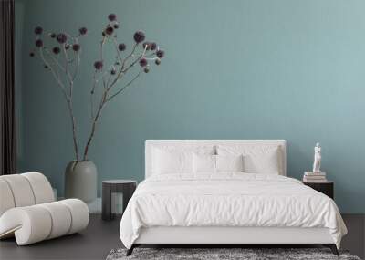 Elegant accessories in minimalistic interior Wall mural