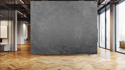 Gray cement plaster wall as background or texture. Wall mural