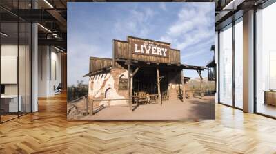 goldfield ghost town Wall mural