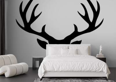 deer head Wall mural